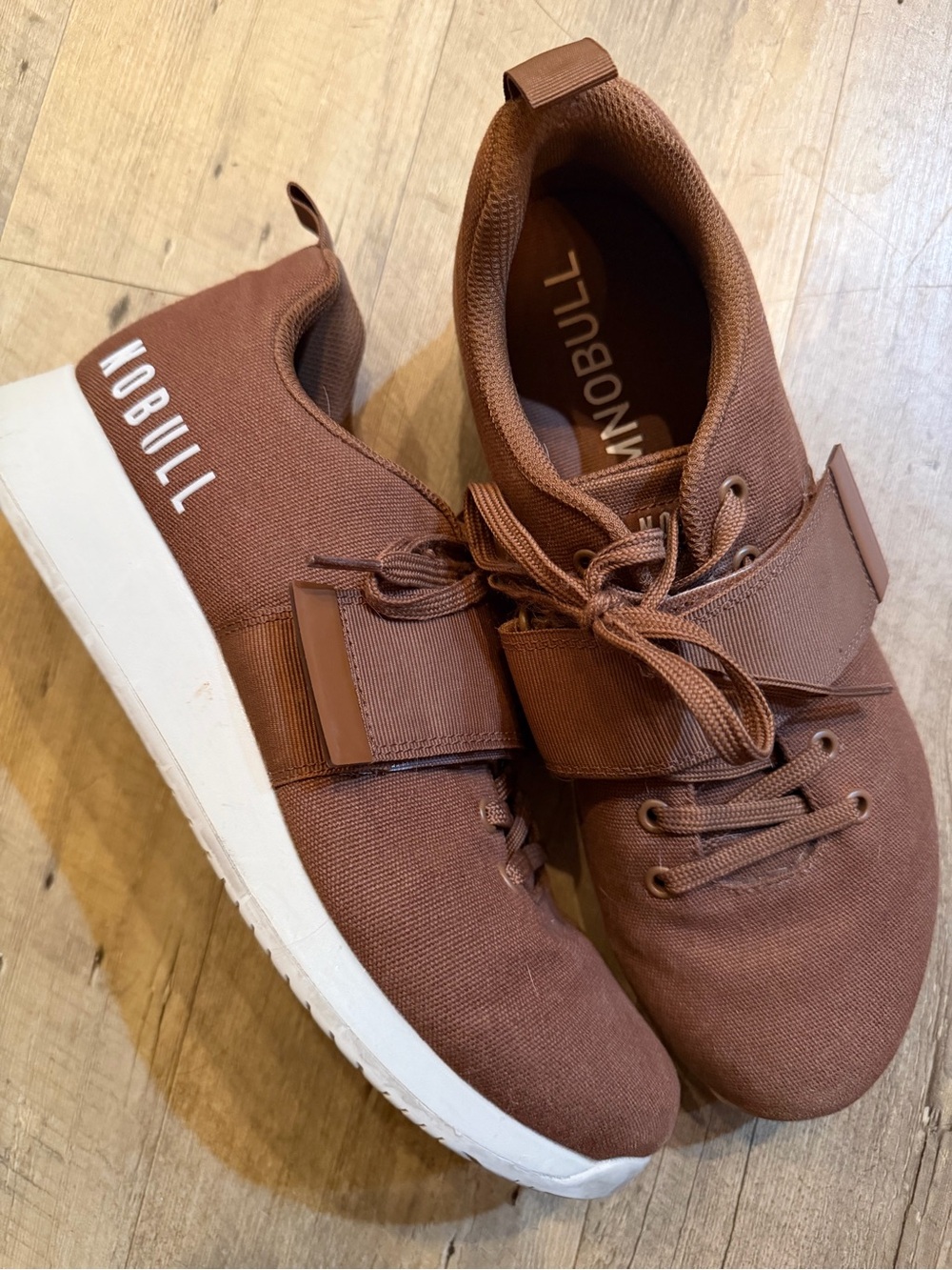 NOBULL Canvas Lifter Crossover Weight Training Sneakers | Toffee